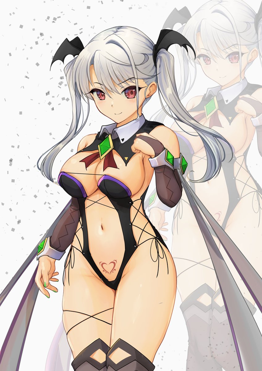 最近は変身ヒロインゲーやってるんのでうちの子の変身ヒロイン(ヴィラン)をペタリ。左→右に変わる娘です 