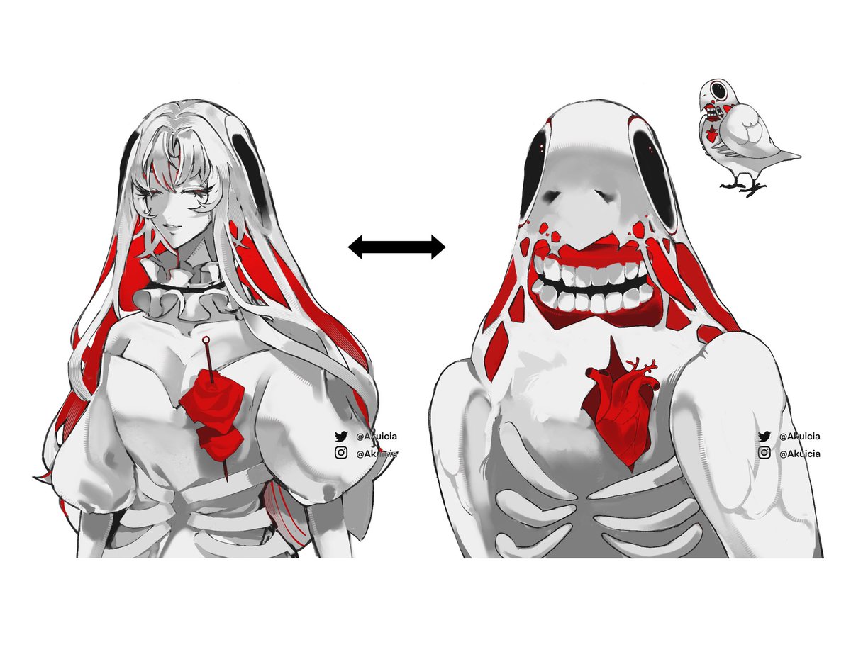 Akuicia's tweet image. false doves: man-eating bird anomalies that disguises themselves as beautiful people to deceive prey.
#oc