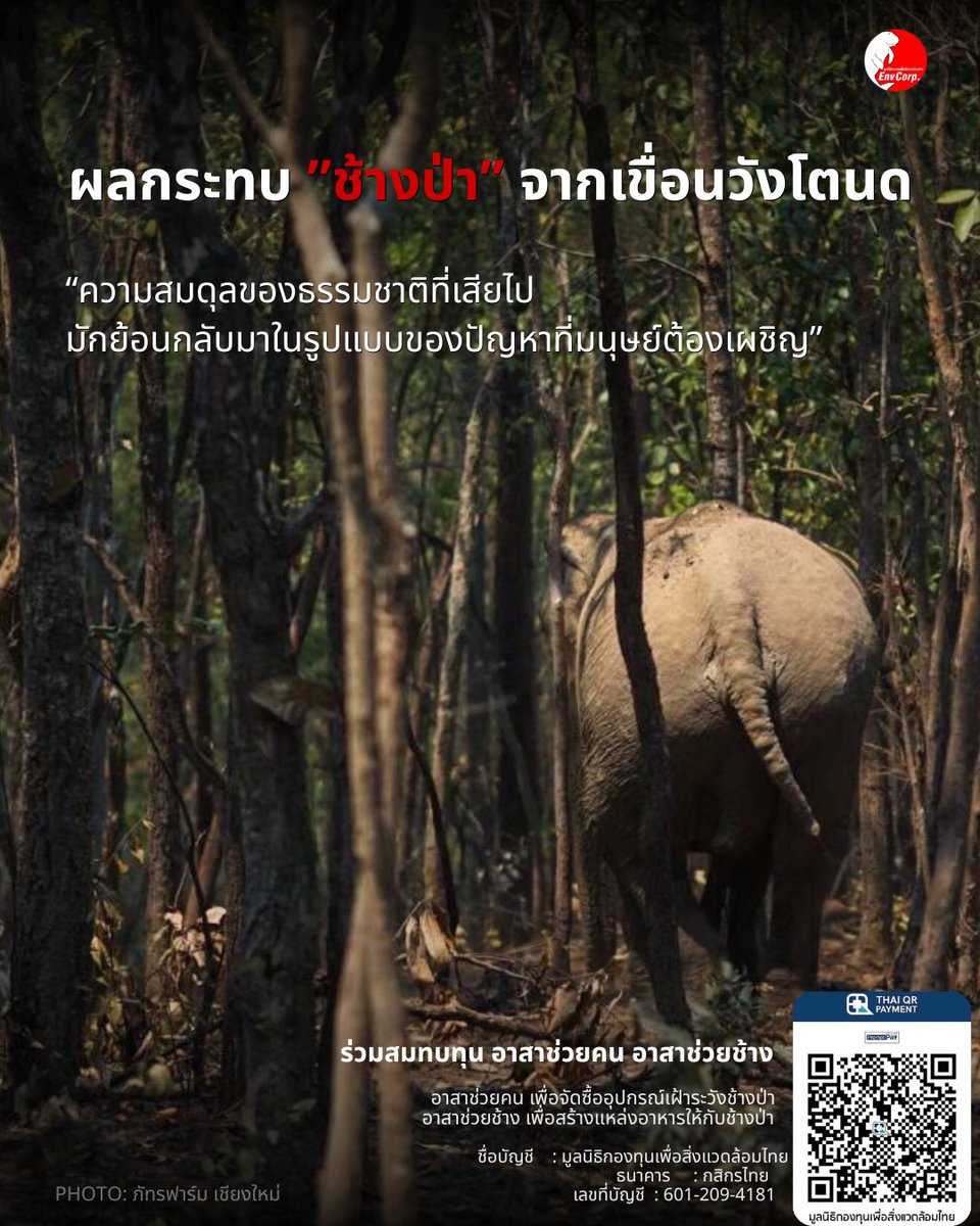 มูลนิธิกองทุนเพื่อสิ่งแวดล้อมไทย tweet media