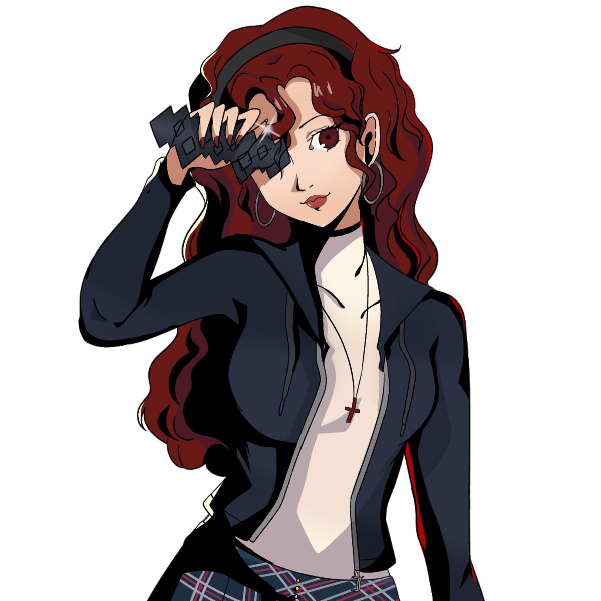 collidewthelyss's tweet photo. i found this in the files of the p5r remake… #randomkid #personaoc #thistookme13hours #personatwt https://t.co/xvz75uUqq9