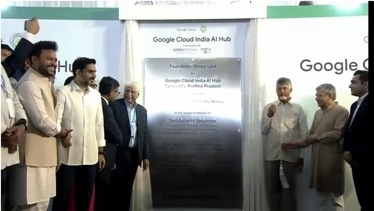 ndtv's tweet photo. Andhra Pradesh Chief Minister Lays Foundation For $15 Billion Google AI Data Centre
https://t.co/5MhgRo3RSe https://t.co/epH8qXxA4i