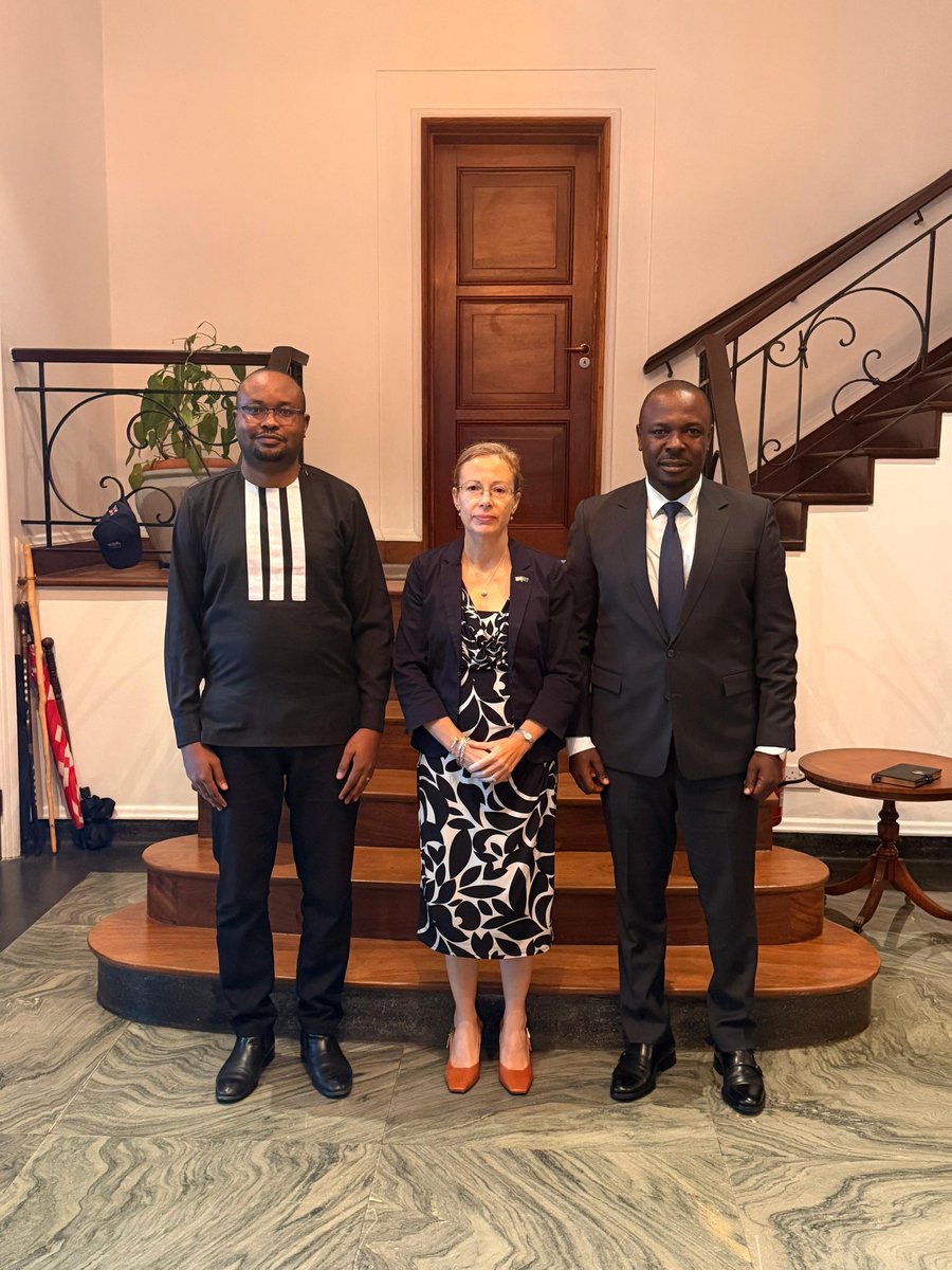 The High Commissioner <a href="/MYoungFCDO/">Marianne Young FCDO</a> was pleased to meet with CHADEMA Vice Chairman <a href="/HecheJohn/">John Heche</a> and Secretary General <a href="/jjmnyika/">MNYIKA John John</a> to discuss recent political developments and the state of democracy in Tanzania.