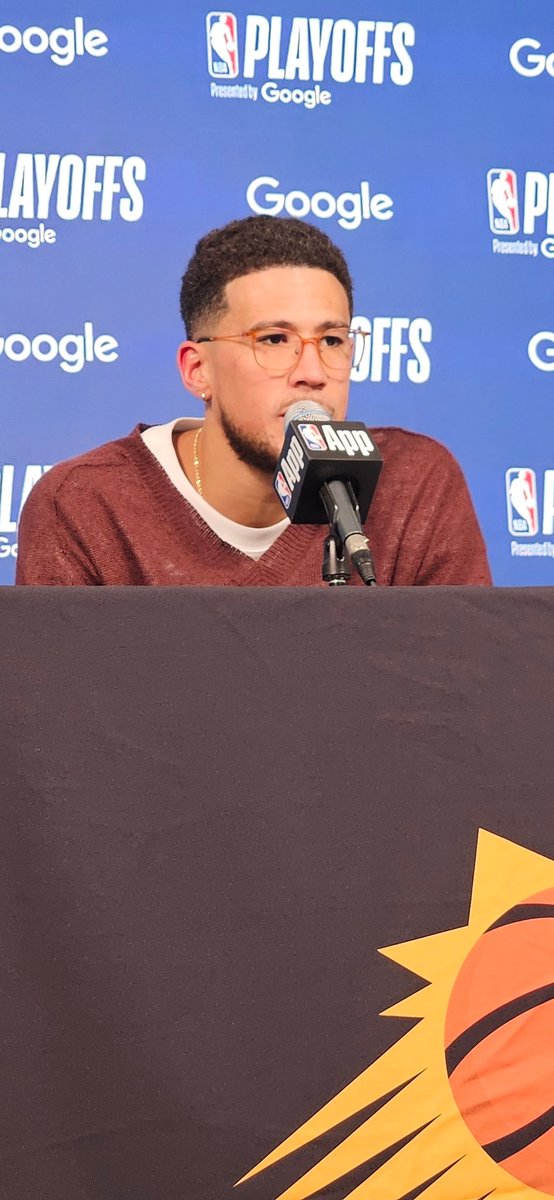 DuaneRankin's tweet photo. "Stability."

Devin Booker on what the Suns have established this season under first-year head coach Jordan Ott. #Suns #ThunderUp https://t.co/MIvFCpzHHz