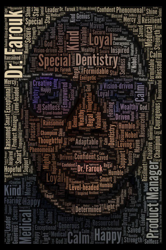 hardey_art's tweet image. #WordArt Portrait