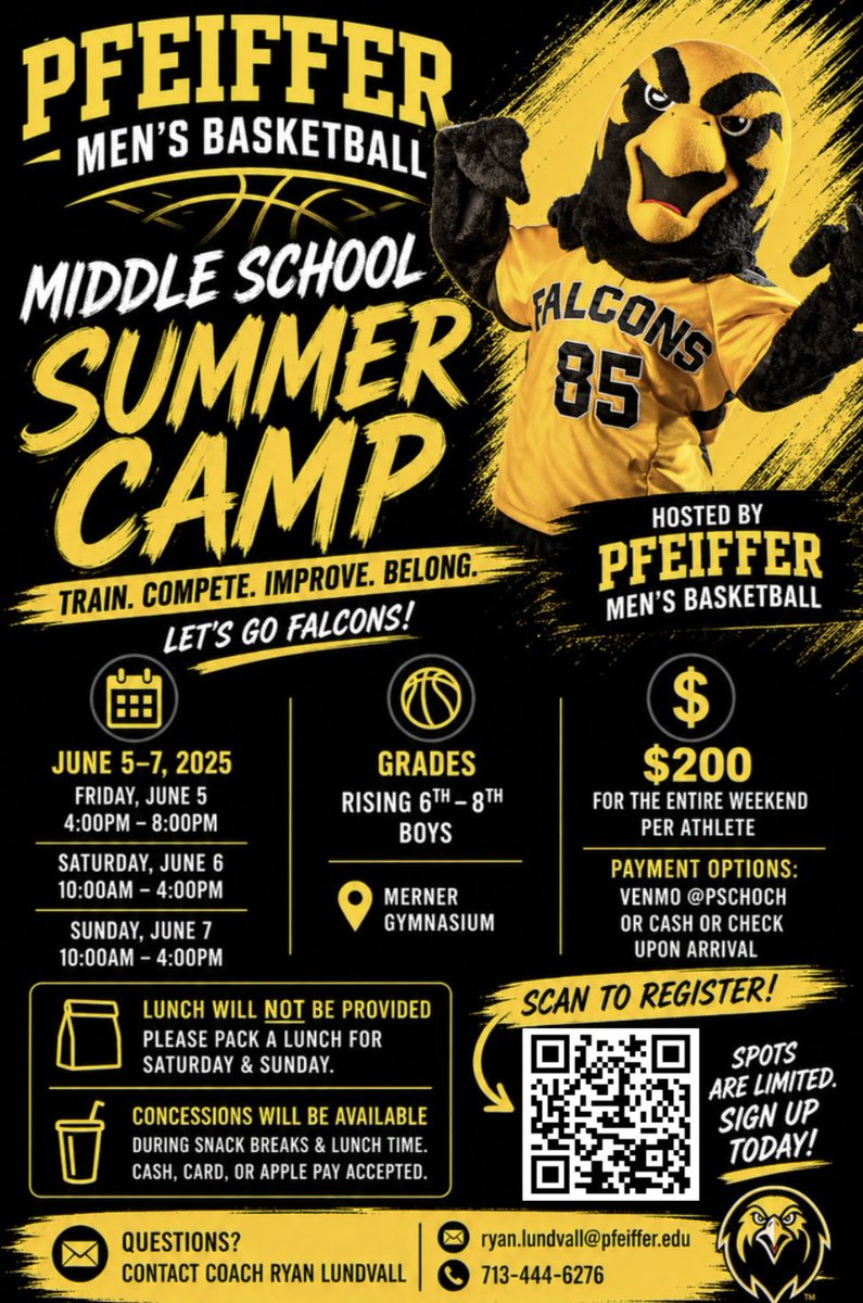 Pfeiffer University Men’s Basketball tweet media