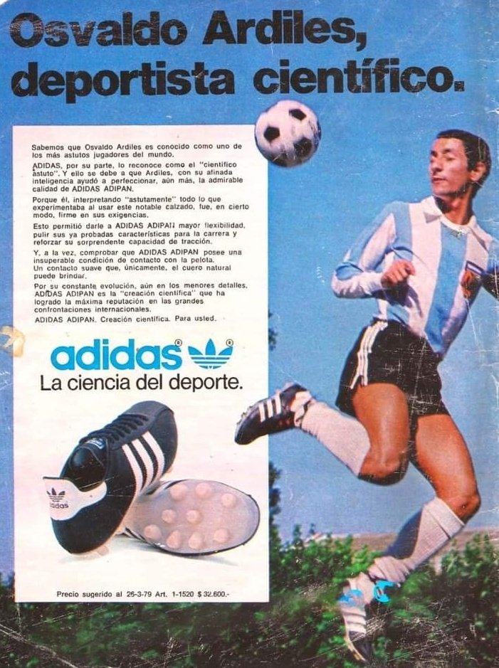 footballmemorys's tweet image. Advertisment for Adidas 

#adidas #FootyBoots #Ads