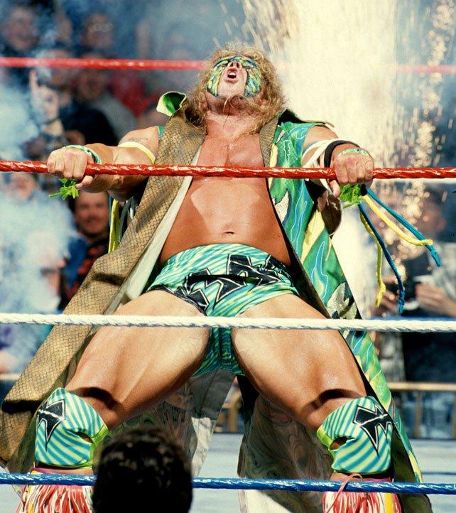 WWFWrestling1's tweet image. 📸 Photos of the Ultimate Warrior in the ring during the seventh WWF In Your House pay-per-view. On this day in 1996. #WWF #WWE #InYourHouse #UltimateWarrior