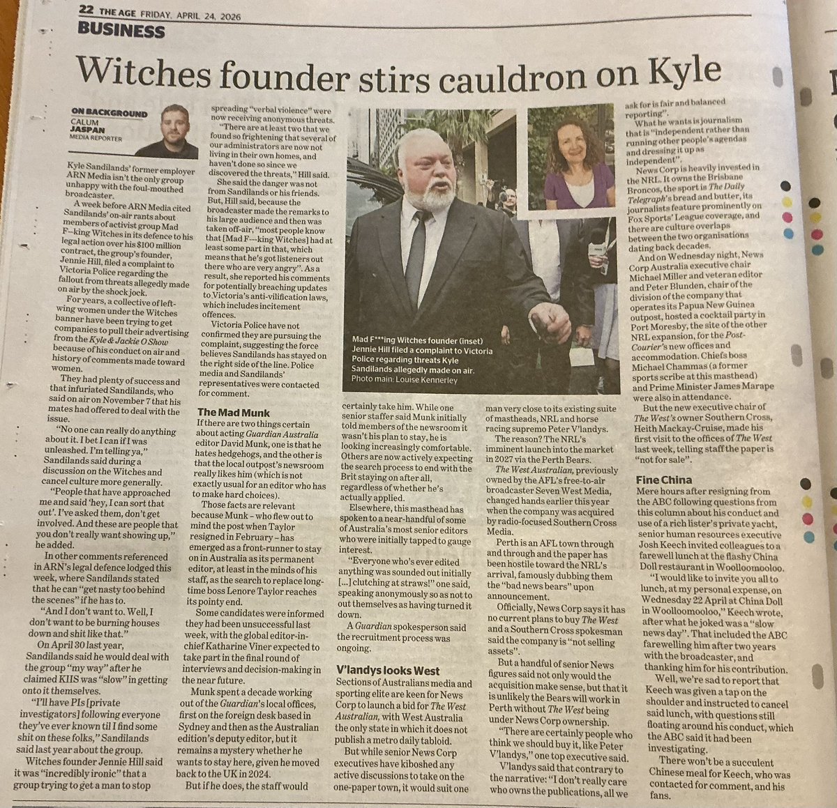 🧙🏽 🍾 ❤️ 💃🏼 🧙🏼‍♀️ #VILEKYLE WITHDRAWALS 2101-2106 🧙🏽 🤩 🥂 🌟 🧙🏽

It’s great the media are now discussing the issues which have faced (and are still facing) MFW since Kyle and Jackie left the airwaves in February. There have been a few pieces in the past week highlighting our