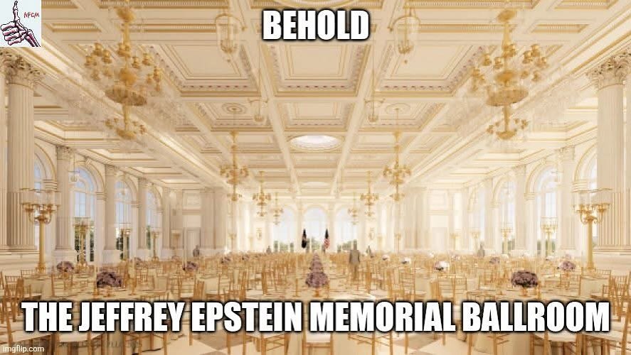 Behr_TedBear's tweet image. It is ugly. A big ugly eyesore paying homage to greed and corruption while prices run wild and pedos roam the halls of government.
#priorities