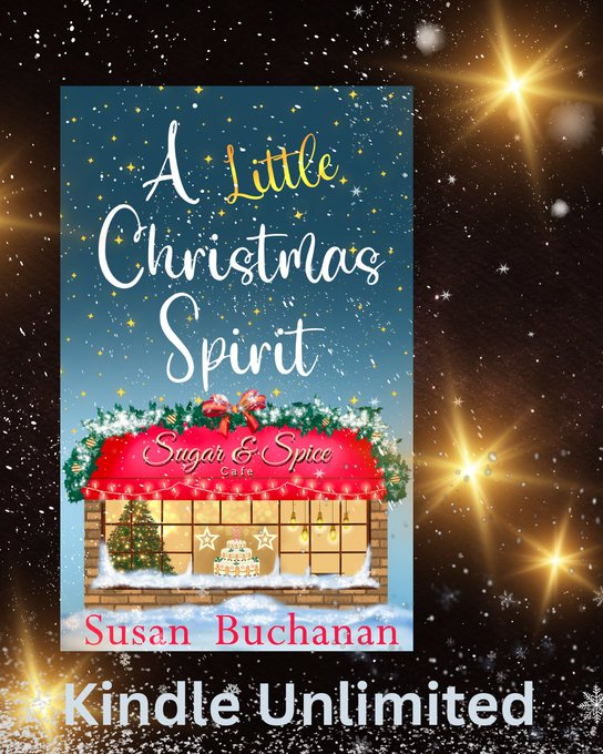 Susan_Buchanan's tweet image. ❄️‘I hope you discover the delightful community at the Sugar and Spice Café soon. I can promise you that it is enchanting, and you’ll thoroughly enjoy your visits.’ ❄️
A LITTLE CHRISTMAS SPIRIT
books2read.com/u/m0Ne2P
#romance #community #heartwarming  #festive #KindleUnlimited