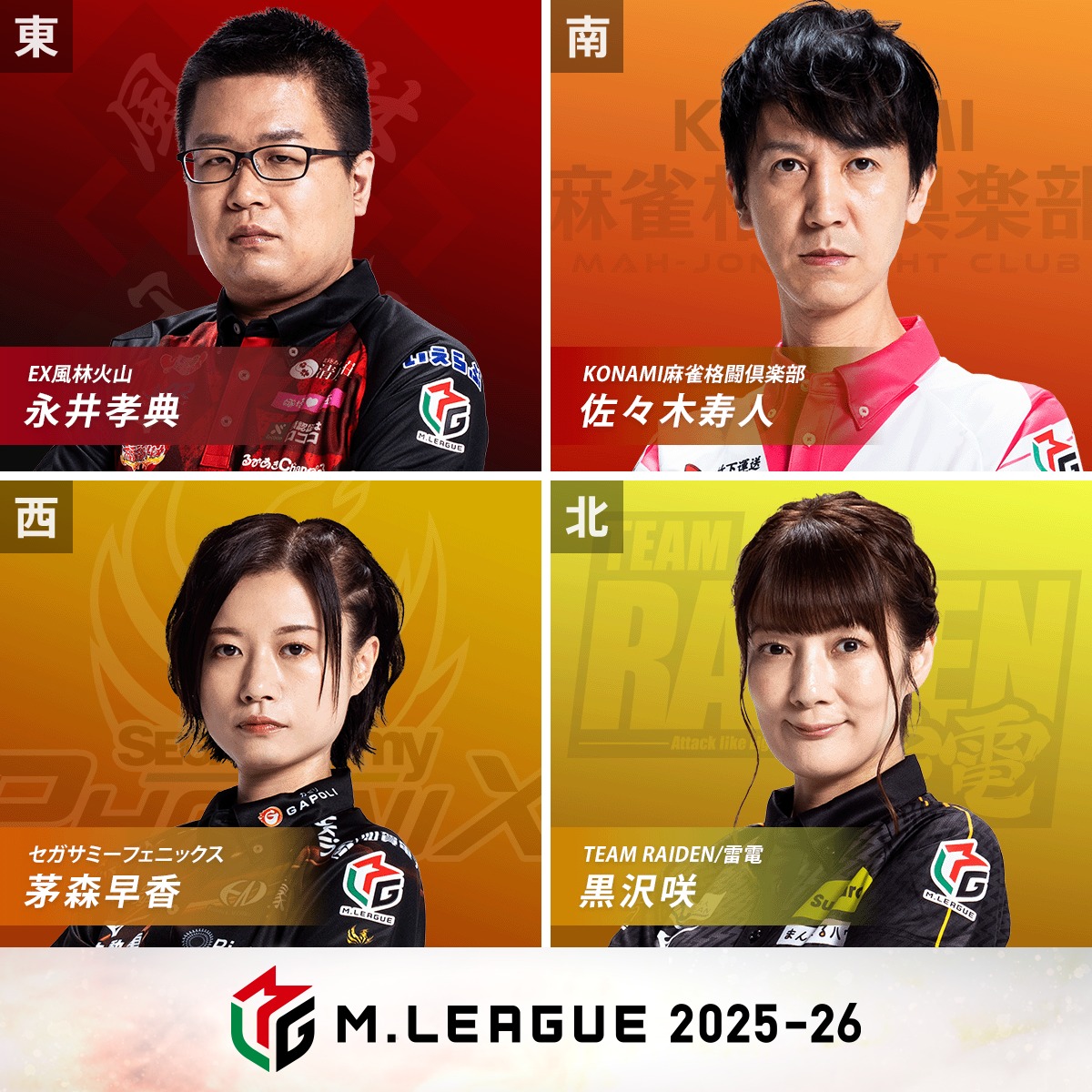 ZOZOTOWN #Mリーグ 2025-26 4/28(火)セミファイナルシリーズ 14日目/15