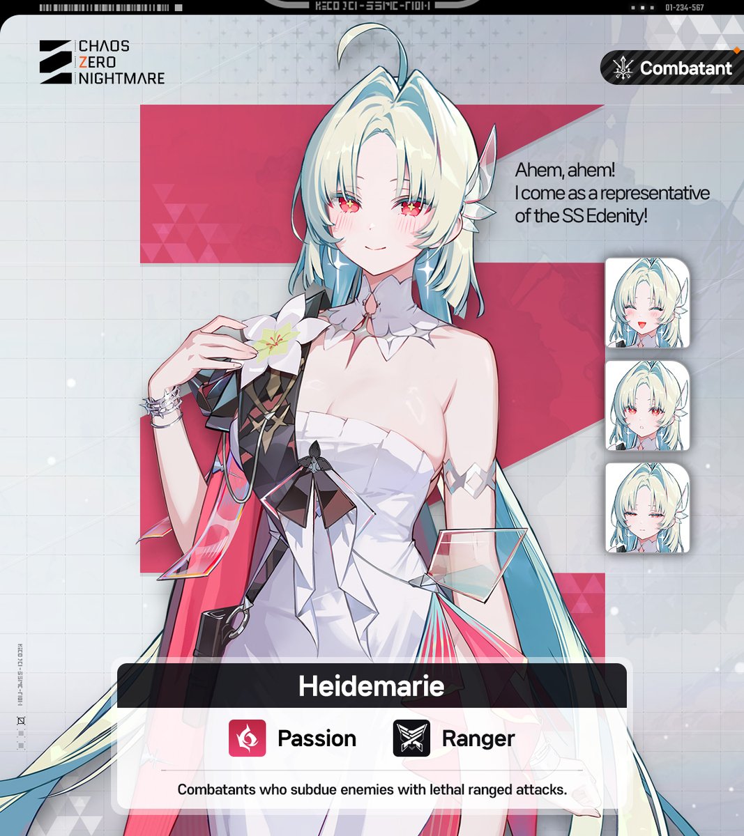 CZN_Official_EN's tweet photo. ◤Introducing Heidemarie’s Mechanics◢

Heidemarie is coming to Chaos Zero Nightmare!

Check out Heidemarie’s mechanics
and get ready for the Chaos infiltration!

#CZN #ChaosZeroNightmare https://t.co/yNH7q9bWYC