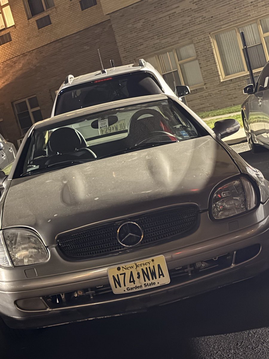 If this is your car, you are an absolute dick. Who tf blocks someone in that you don’t even know. Police have already been informed of your incompetence. Move the fucking car. You don’t fucking know me so why tf is use car blocking mine. #collingswoodnj #oaklynnj #parkviewtowers