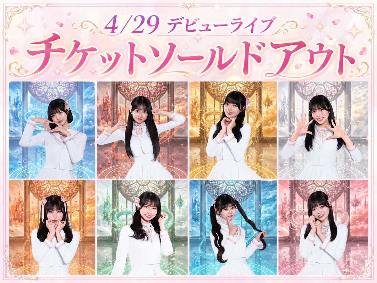 スリジエOG】&【新生スリジエ】 デビューライブ前売りチケット