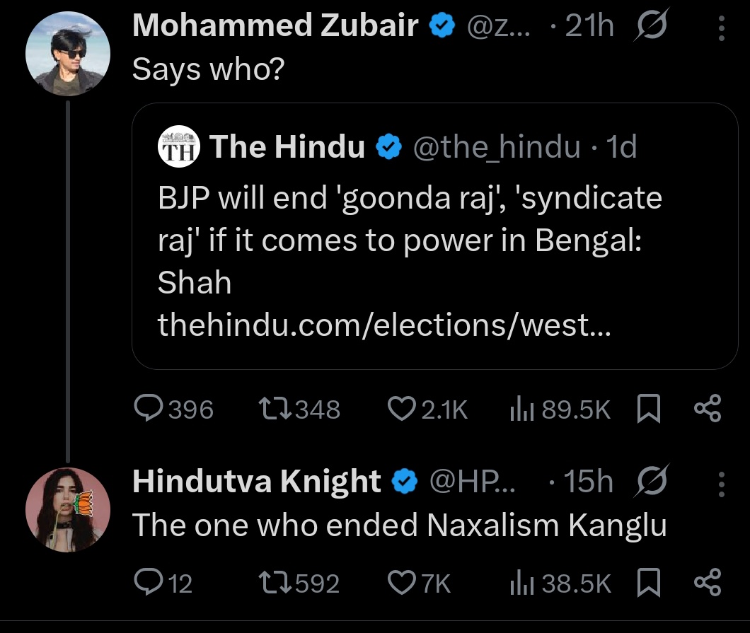 Hindutva Knight tweet media