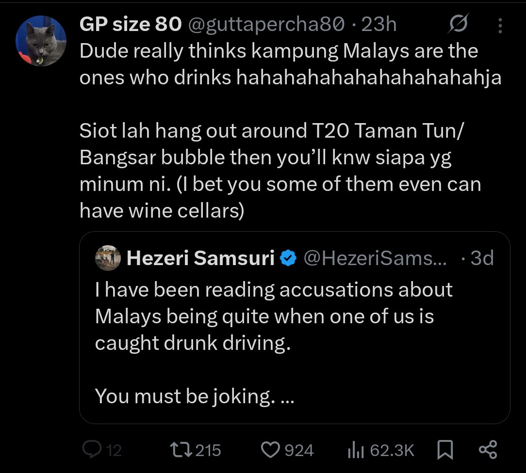 pitjat's tweet photo. Bro is so smart, he thinks "the whole kampung" means orang melayu di kampung. Harey comprehension ke laut. https://t.co/u7fHjsR68Z