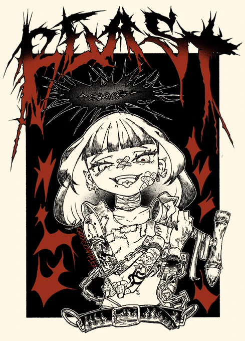 ゆる〜く5月スタートのお仕事募集しております! ロックとかパンクのジャケ、グッズ、フライヤーやりたいです! よろしくお願いします