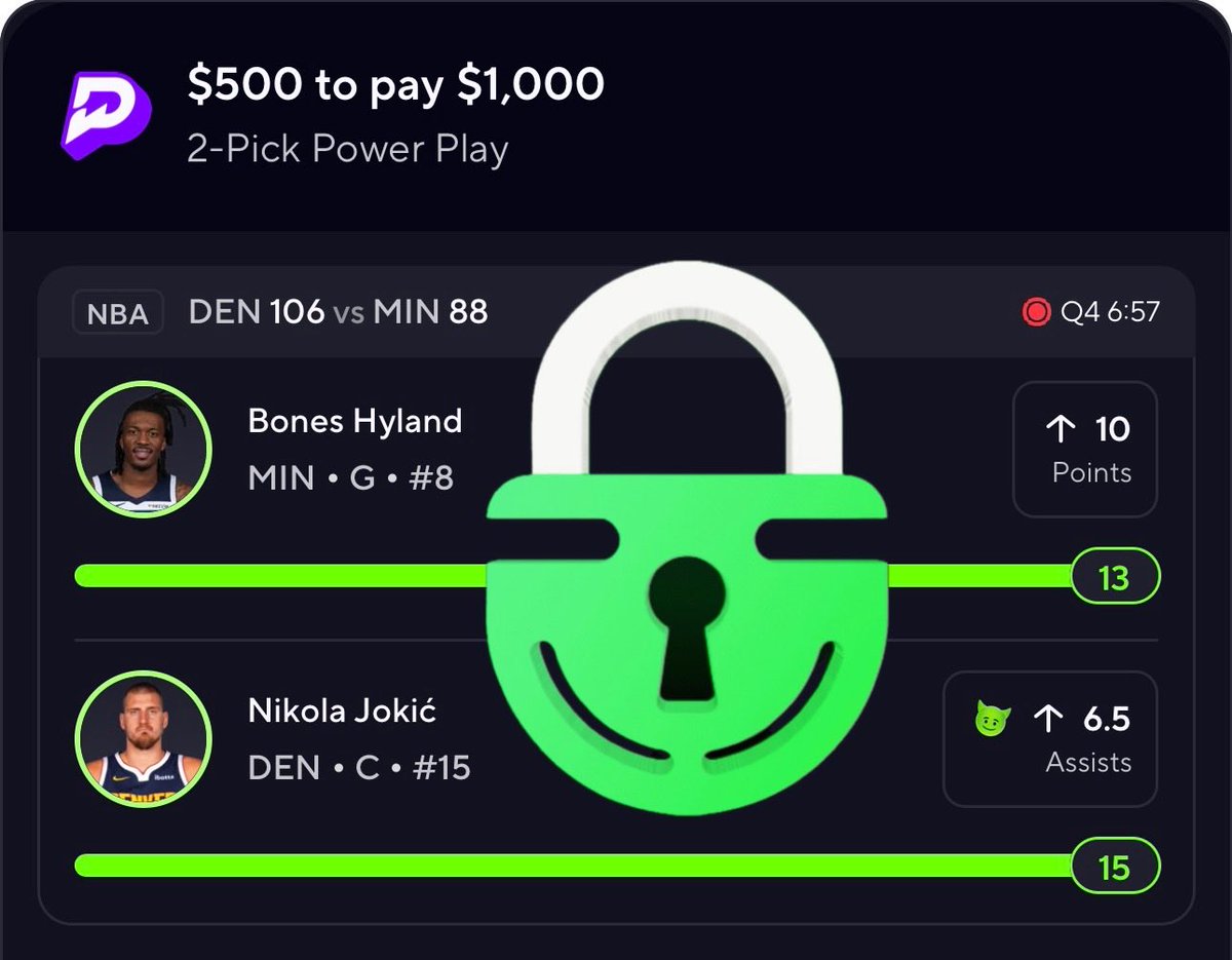 LevsLocks's tweet image. 🚨 CASH THE FREE POTD BACK TO BACK TO BACK TO BACK TO BACK DAYS! 🔥 I KNOW YOU ALL TAILED! 👨‍🍳 Giving away another $25 to one lucky person who likes and retweets this tweet! Must like and retweet to enter, best of luck! 🤞

#NBA #PrizePicks #Betting