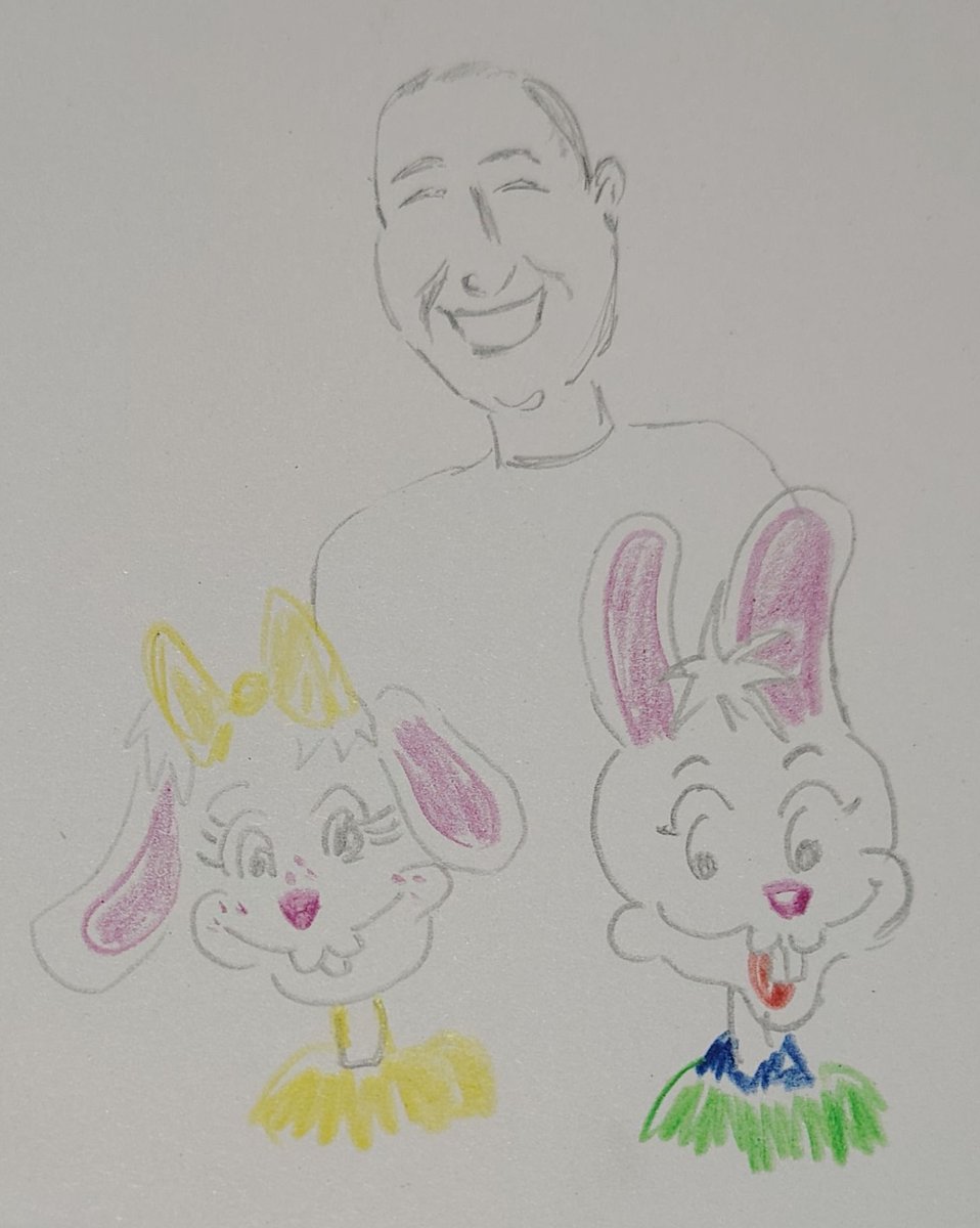 De antemano ofrezco una disculpa porque he estado olvidando compartir este dibujo,  pero amablemente René Monofácil nos lo hace llegar como una muestra de apoyo hacia Greta, Hans y el Señor Autor (o sea yo): muchas gracias por tu contribución y por estar siempre con nosotros ☺️