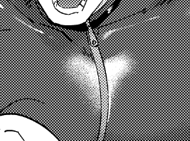 ウェのおっぱいのここのツヤ、ハートに見えんか? 