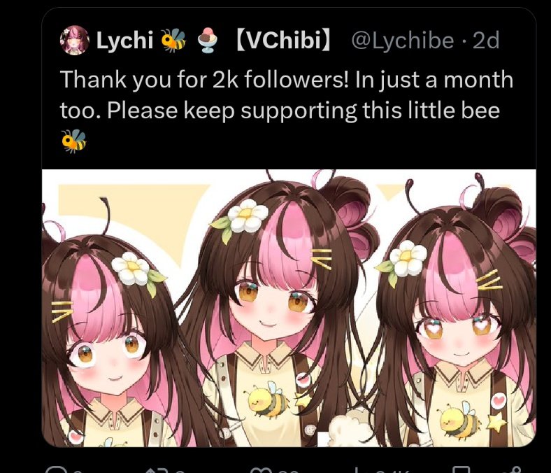 Lychi 🐝 🍨【VChibi】 tweet media