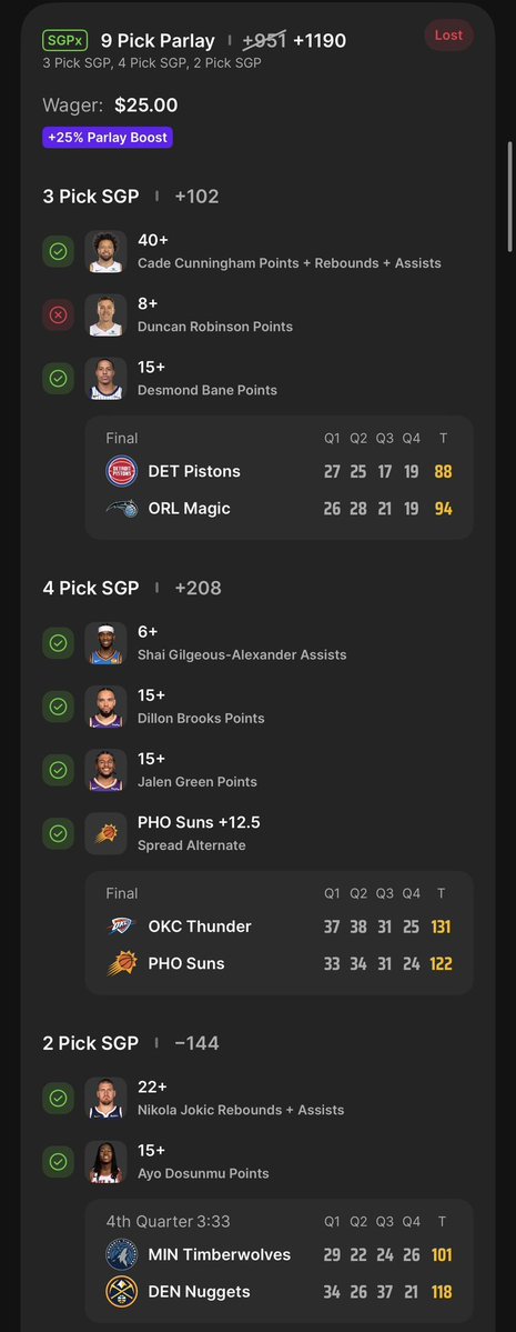 tomomomonori's tweet image. 🪝by Duncan Robinson 1pt was not on my bingo card 💀  I don’t even know what he was doing on my slip.

#gamblingtwitter #sportsbettingtwitter #sportsbettingX #sportsbets #sportsbettingpicks