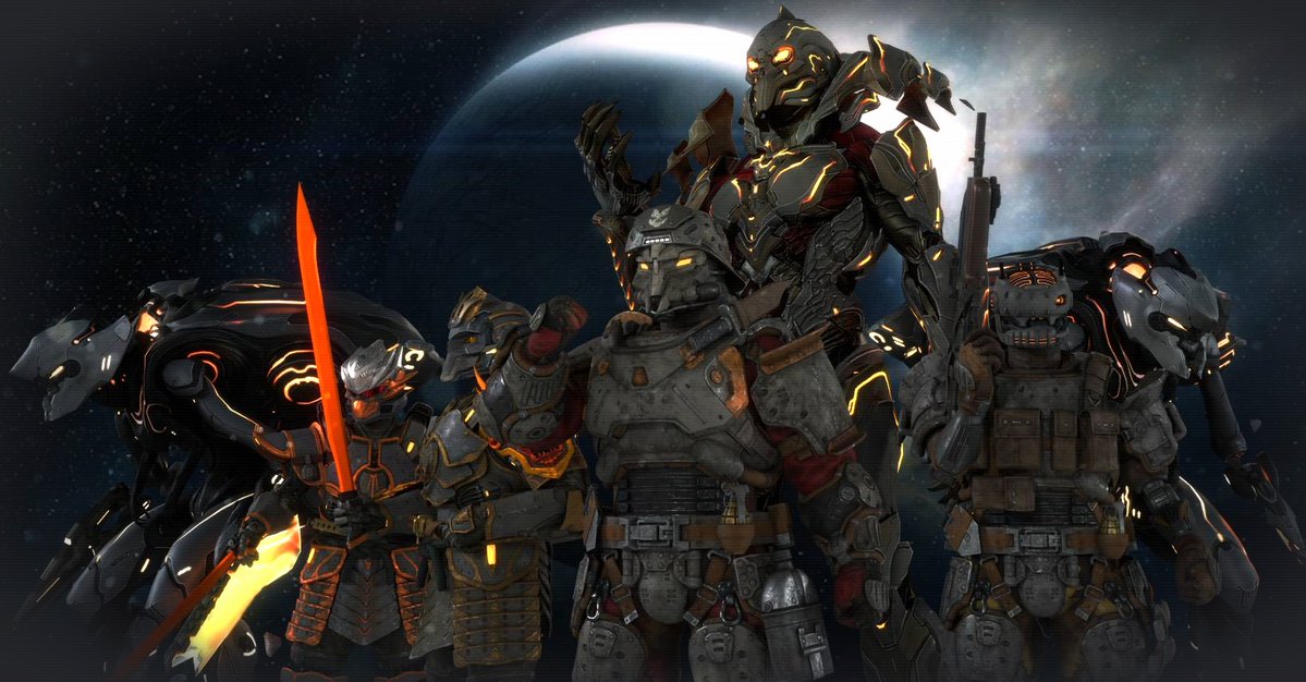 DecepticonCobra's tweet image. Even in the deepest Fractures, the shadow of a sundered star burns in white hot wrath. 
#Halo #HaloSpotlight