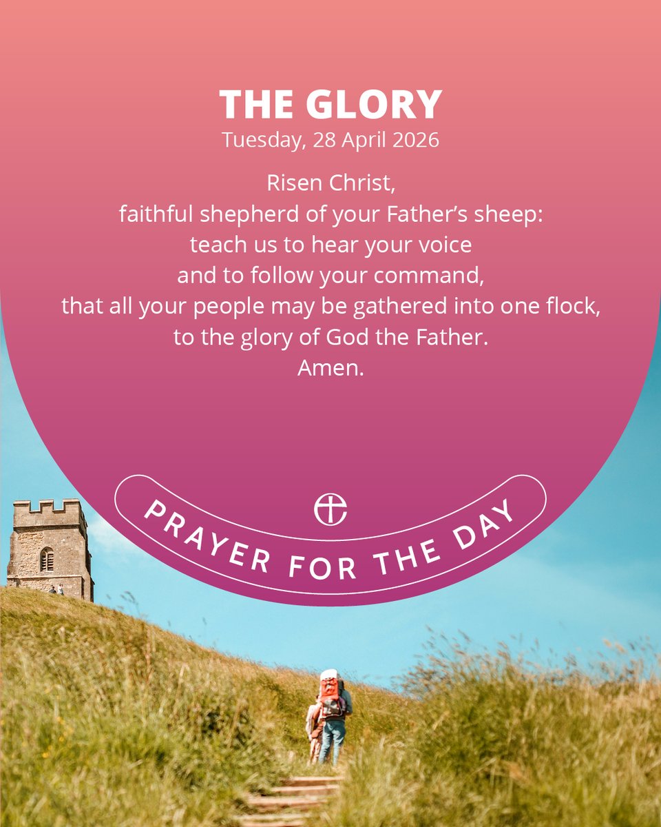 Have you prayed using the audio version of today's prayer?

Go to cofe.io/TodaysPrayer to learn more.