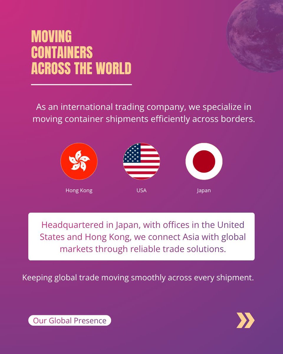 Chuto Kokusai Kogyo Co., Ltd (株)中東国際興業 tweet media