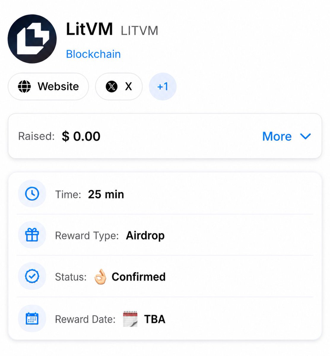 LiteForge Airdrop Guide (LitecoinVM Testnet)

free to join  
token confirmed  
51% community allocation  

built on Litecoin with ZK + EVM  
bringing DeFi, AI, RWAs and full Web3 to Litecoin  

here is how to get started

🪙 step 1 wallet connect  
visit testnet.litvm.com
