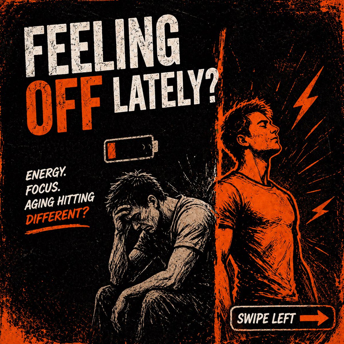 tigerfitnesscom's tweet image. Something’s off… and you feel it.

Energy isn’t the same.
Focus comes and goes.
Recovery? Slower than it should be.

That’s not random.
That’s your NAD+ levels dropping.

HPN NAD3 helps bring it back!

#MensHealth #Biohacking #Longevity #AntiAging