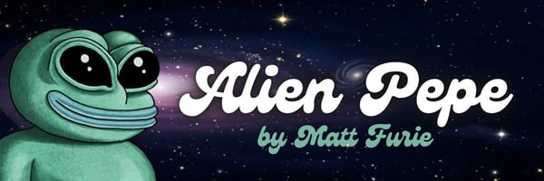 OnyxxHD's tweet image. Aping $ALIENPEPE on #eth, it's original creation by Matt Furie and available on open sea. 

Could do well with current alien and pepe meta combined, keep ur eyes on it and dyor, nfa.

opensea.io/item/ethereum/…

dexscreener.com/ethereum/0x723…

t.me/AlienPepeByMat…

#alienpepe #ethereum