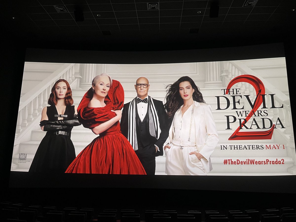 ChadKennerk's tweet photo. Runway Ready 👠 @20thcentury  #TheDevilWearsPrada2 https://t.co/7e4IhQVOHi