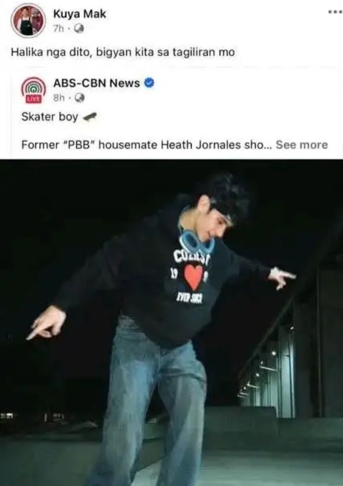 _stanaccount25's tweet photo. attention everyone hndi na biro to hndi dapat palagpasin mga ganito klase pagbabanta wag natin hayaan may mangyari masama kay heath lalo madalas sya gumala kasama mga friends dapat gawan nato ng aksyon agad agad bago pa mahuli lahat @TeamHeathOfc @HeathWaversOFC https://t.co/uJghoPKcEu
