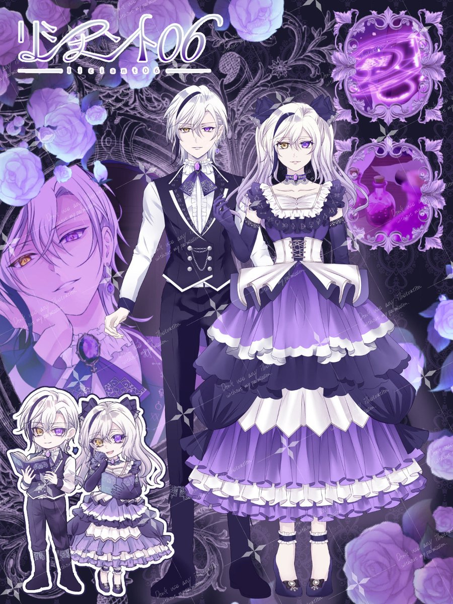 リシアント06 🔲🟣@準備中・立ち絵公開中 tweet media