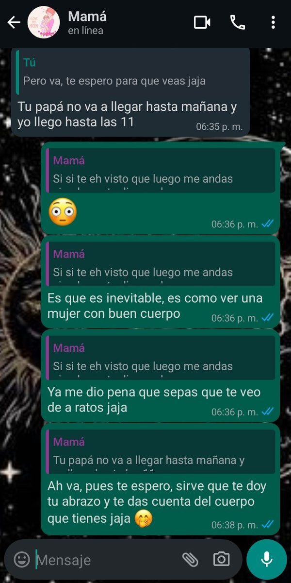 FelizEdipoInc24's tweet photo. Amigos, la verdad no sé en qué momento mamá a ver normal lo que le digo, pero mañana les voy a actualizar que pasó hoy en la noche, en verdad estoy emocionado por qué tal vez al fin lo lograre 
(Por seguridad la cuenta será privada, esto ya es más serio y valioso) https://t.co/bcvlWEb5kk
