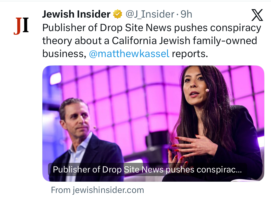 susanabulhawa's tweet photo. I'm a bit shocked @matthewkassel would write a story like this, meant to distract from a viral post highlighting the role of Stewart and Lynda Resnick, a zionist couple who swindled Californians of their water and now privately own more water than anyone on earth. 

They seized control over California’s water resources in service of their pistachio empire— the "Wonderful Company." Also in service of their pistachio empire, they've lobbied hard for sanctions and war on Iran, precisely because Iran's pistachios are unparalleled in the world and their only real competitor in the global market. 

Accusations raised in the documentary, Pistachio Wars, probably underestimate their mendacity and wickedness. The Wonderful Company is today’s United Fruit Company. 

For more background, watch https://t.co/ifqbbuaEBM

I'm grateful to @nikasoonshiong, @DropSiteNews and Watermelon Pictures for exposing these parasites.