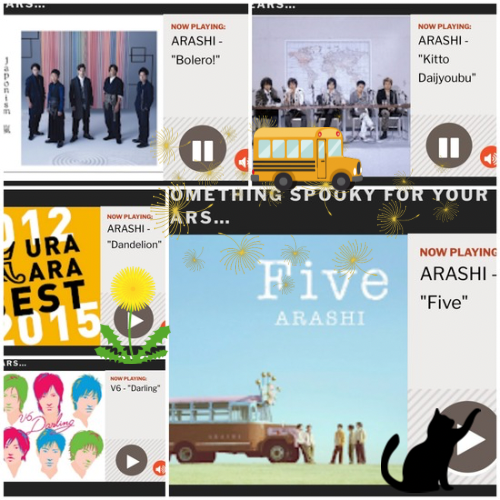 ARASHI_Overseas's tweet image. #嵐海外ラジオオンエア 
#嵐を世界に連れて行こう 

4/27OAリスト🎃🇦🇺📻🌼

隠れた？春曲がOA🌼
皆さま日々のリクエストありがとうございます✨️

「Five」4月もヘビロテ延長🙌🚎
Thank you so much,🎃-san💕

リスニング/リクエストはこちら⬇️
halloweenlisteningparty.com
#halloweenradio 
@fotwradio