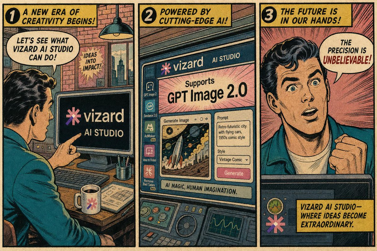 Vizard.ai tweet media