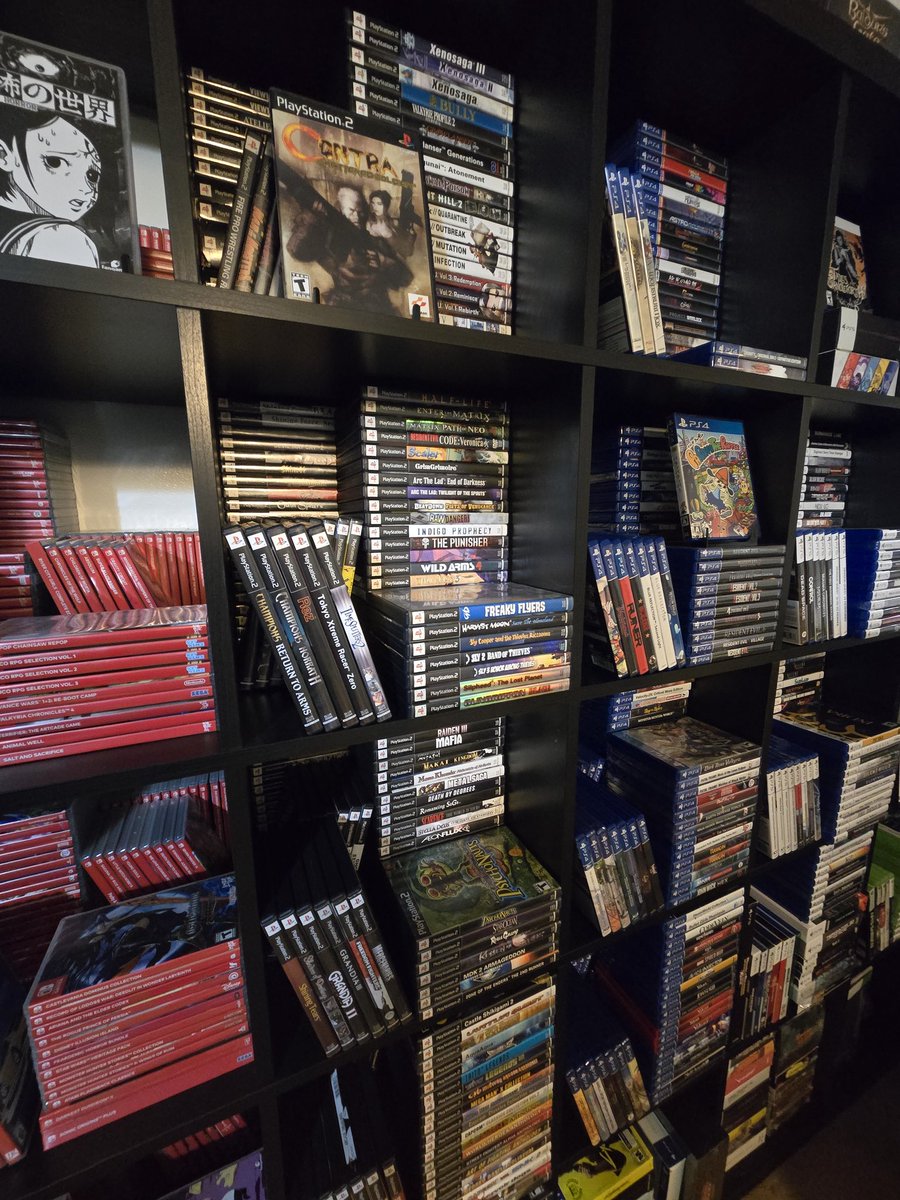 Neo_Stache's tweet image. Have to take a minute to appreciate what you have. There's always gonna be 1 out of your reach today, but I'm loving my journey and each game holds a story... 🙏 #videogames #collector