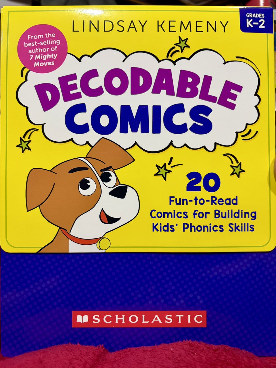 DiggerKPs139's tweet image. Oh my goodness! Look what showed up today! I’m so excited to bring these to school tomorrow! Congratulations @LindsayKemeny! #DecodableComics #Phonics #Reading