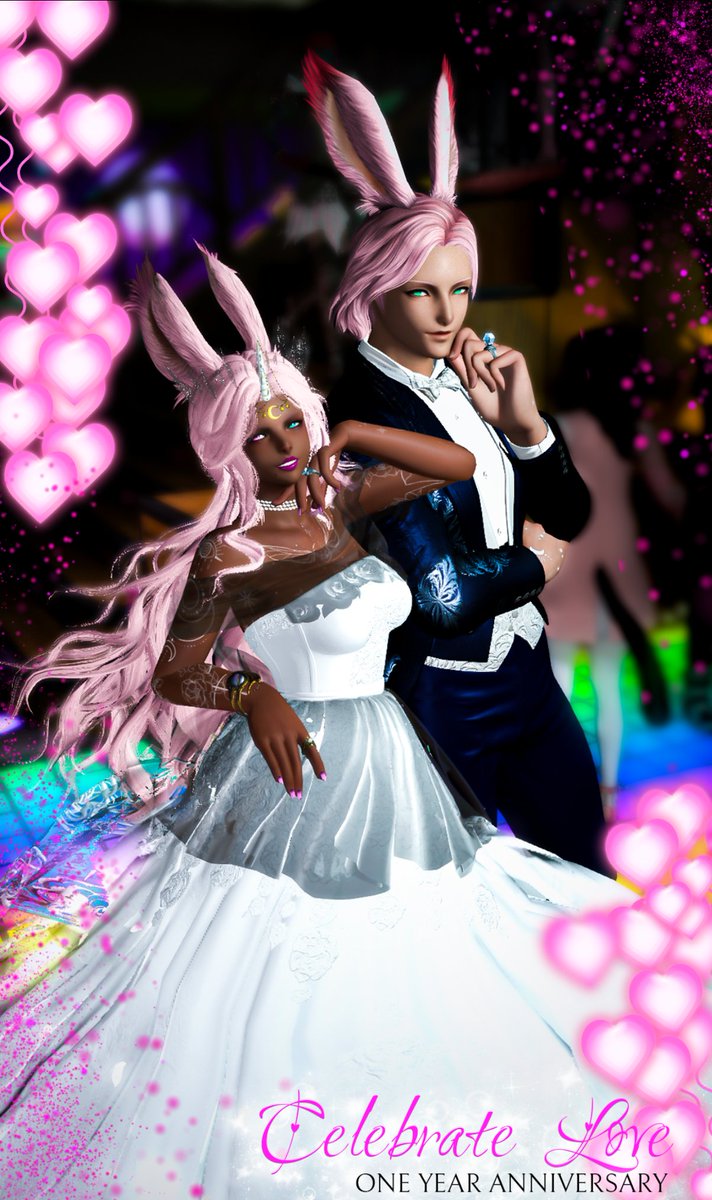 LaReinedeChaos's tweet photo. Day 22 Companion #Vierapril #Vierapril2026
Not only did we celebrate our anniversary last weekend, but we Eternally Bonded for a second time on another DC - we loved it so much the first time!!!
🩷🩷🩷🩷🩷
#FF14SS #Viera #Freiaposes #cawamods #PinkLoveBunnies https://t.co/xevfhf8q2J