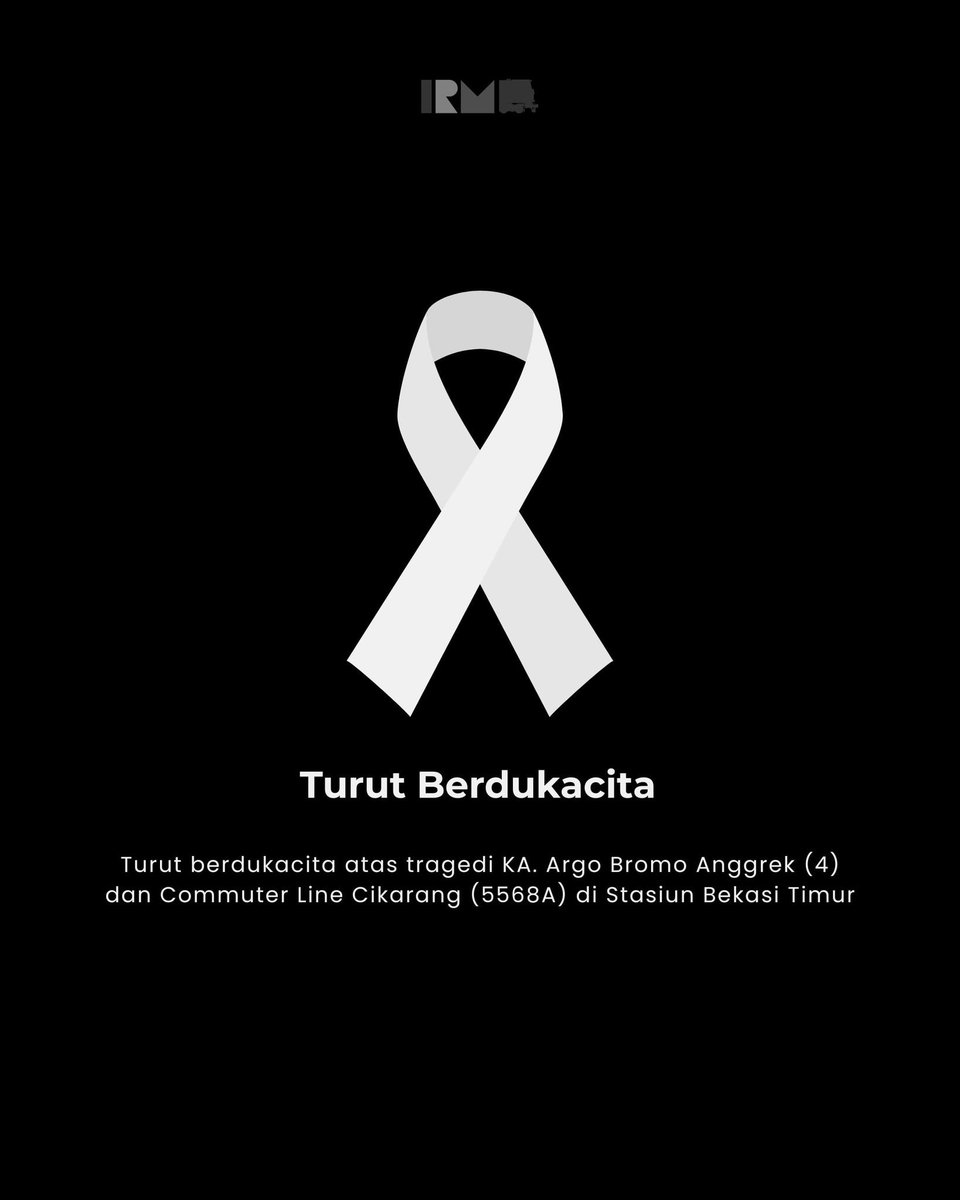 Yuha Indonesia (<a href="/YUHA_INA/">YUHA INDONESIA 🎀</a>) turut berduka cita atas terjadi kejadian kecelakaan kereta Commuter Line dan KA Argo Bromo Anggrek di Stasiun Bekasi Timur tadi malam, 27 April 2026. Semoga seluruh korban jiwa mendapatkan sisi terbaik-Nya dan seluruh korban lekas pulih membaik. 🥀🕊️
