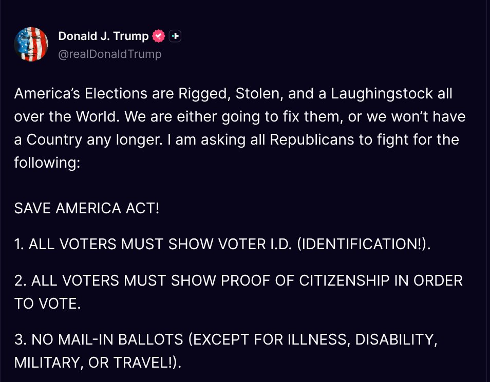 Fan Donald J. Trump 🇺🇸 TRUTH POSTS tweet media