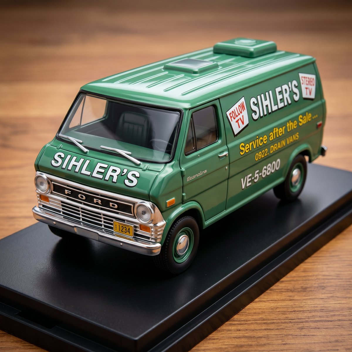 real2minigarage's tweet image. Real → Mini
Ford Econoline first-gen service van 🚐 フォード エコノライン 初代サービスバン をミニチュア化 #miniature #scalemodel #Ford #Econoline #Van #ClassicCar #USA #1960s #商用車 #RealToMini