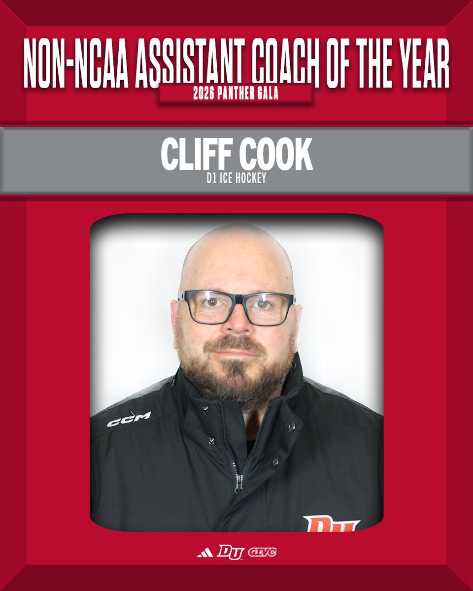 The winner of the Non-NCAA Assistant Coach of the Year Award, Cliff Cook! ⭐️

#WonDrury