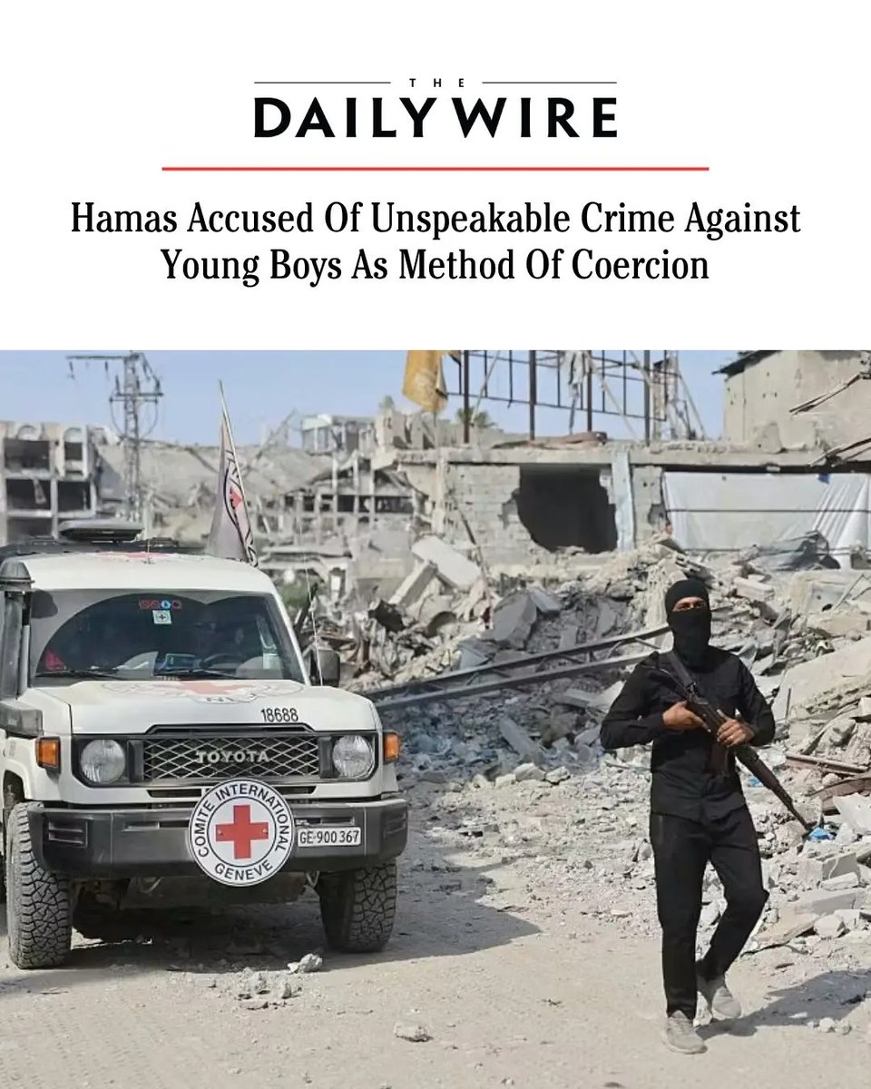 Turns out Gaza is Hamas's Epstein island, only gayer.