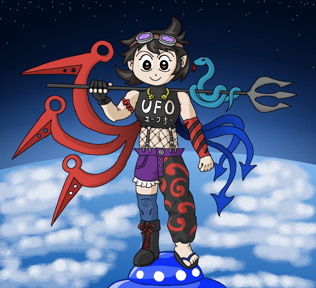 Here is Nue for no specific reason whatsover
#touhou #touhouproject #東方Project