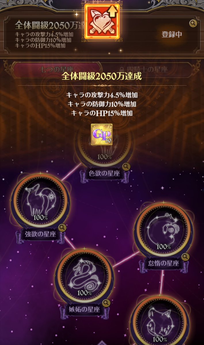 ㊗️無課金2050万に到達しましたー！！
未所持は前回から変わらず23体...(߹ω߹)
これからもまったりやっていきます！
#グラクロ