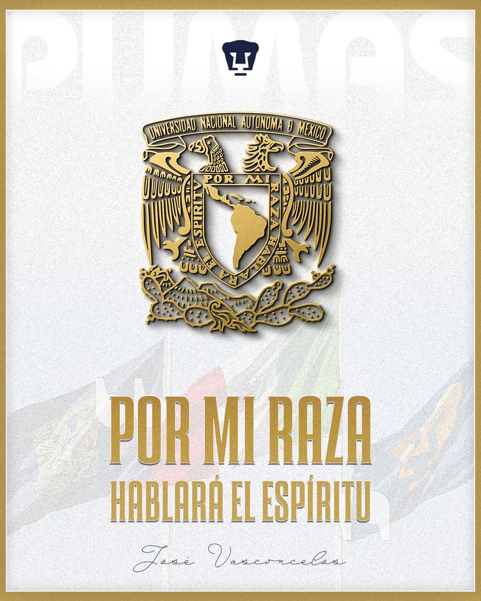 Hace 105 años que se aprobó el escudo y lema universitario..

☝️”Más que un emblema, es nuestra piel. A 105 años de portar con orgullo la historia de una raza que no deja de crear, soñar y luchar. 🇲🇽📚⚽️

¡Goya! ¡Goya! ¡Cachún, cachún, ra, ra! 👊

#UnidosPorLaHistoria